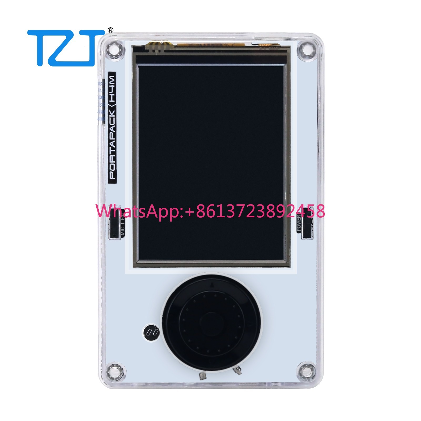 Sdr Software Defined Radio Hackrf - TZT Portapack H4MS Mayhem with Plastic