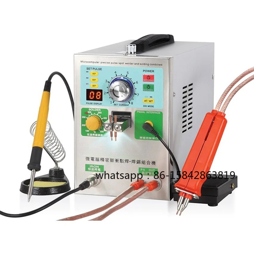 Spot Welder 18650 Battery Pack - 3.2KW Pulse Induction Automatic Spot Welder