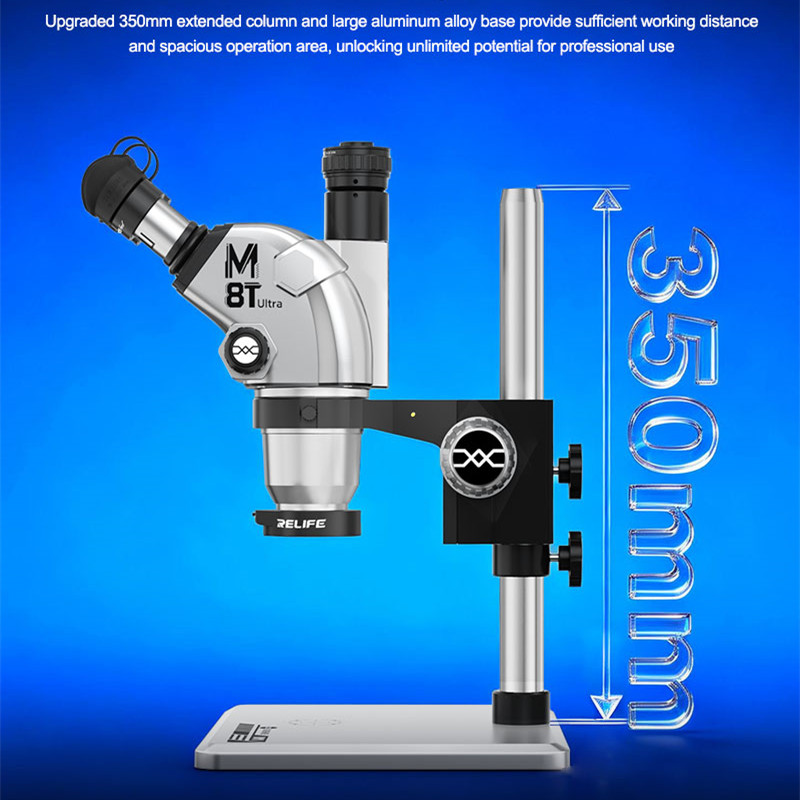Stereo Trinocular Microscope Pcb - SUNSHINE M8T Ultra Trinocular Stereo Microscope
