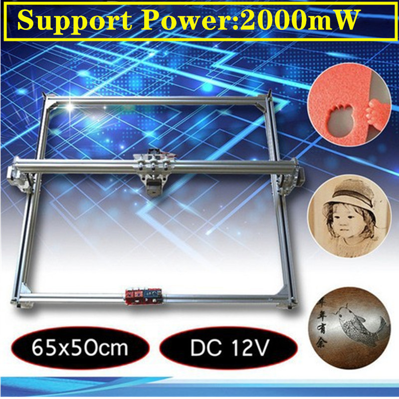 Mini Laser Engraver Cnc Router - 50*65cm Mini 2000MW CNC Laser Engraving