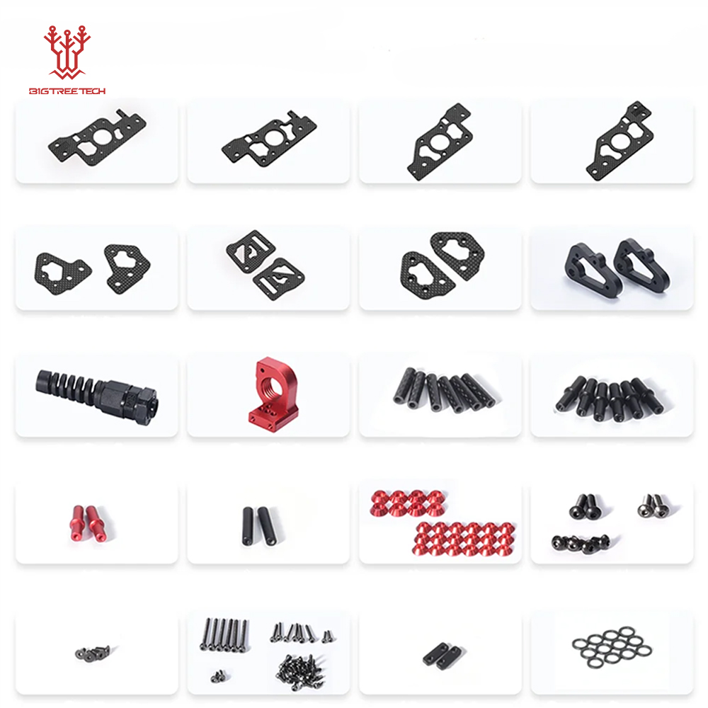 Voron 2.4 R2 Kit - BIGTREETECH CHAOTICLAB Carbon Fiber Bracket Kit
