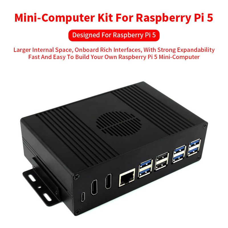 Raspberry Pi 5 8Gb Kit - Raspberry Pi 5 All-In-One Mini-Computer Kit