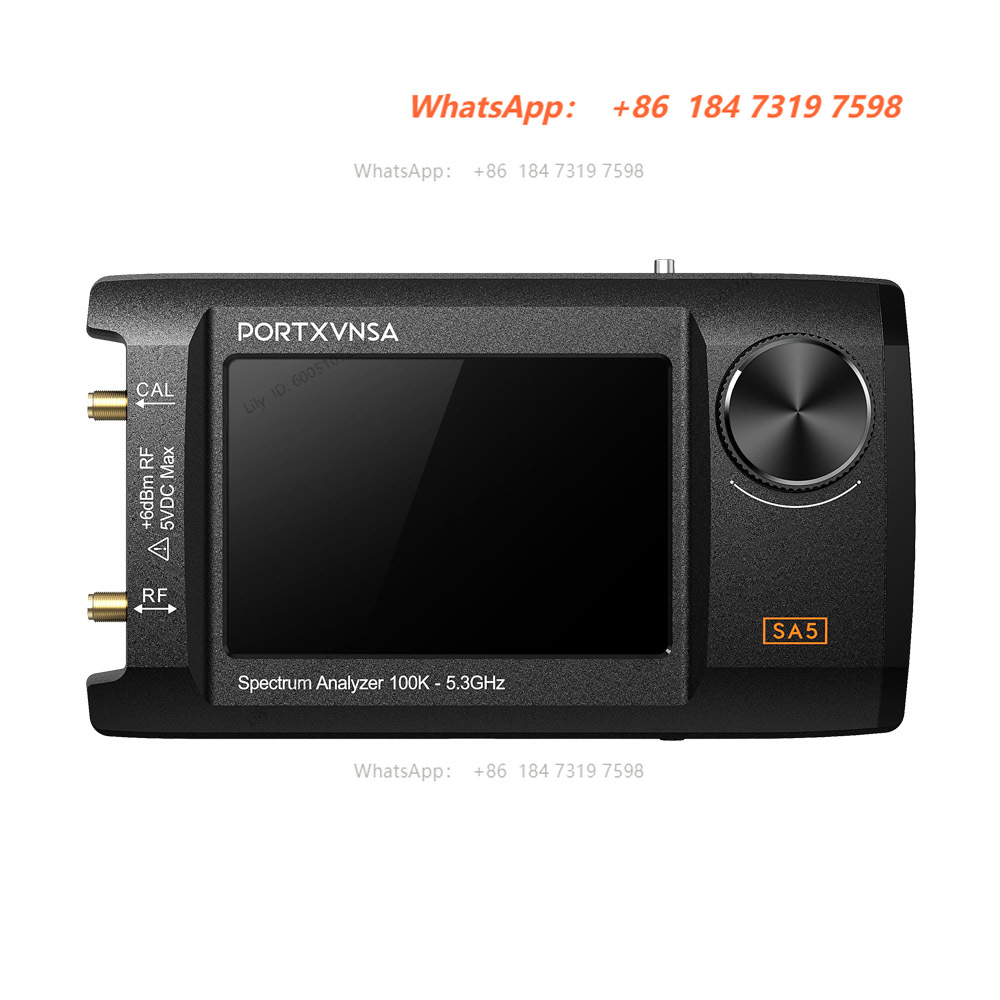 Signal Generator Spectrum Analyzer - SA5 Multifunctional Handheld Spectrum Analyzer 100k-5.3GHz