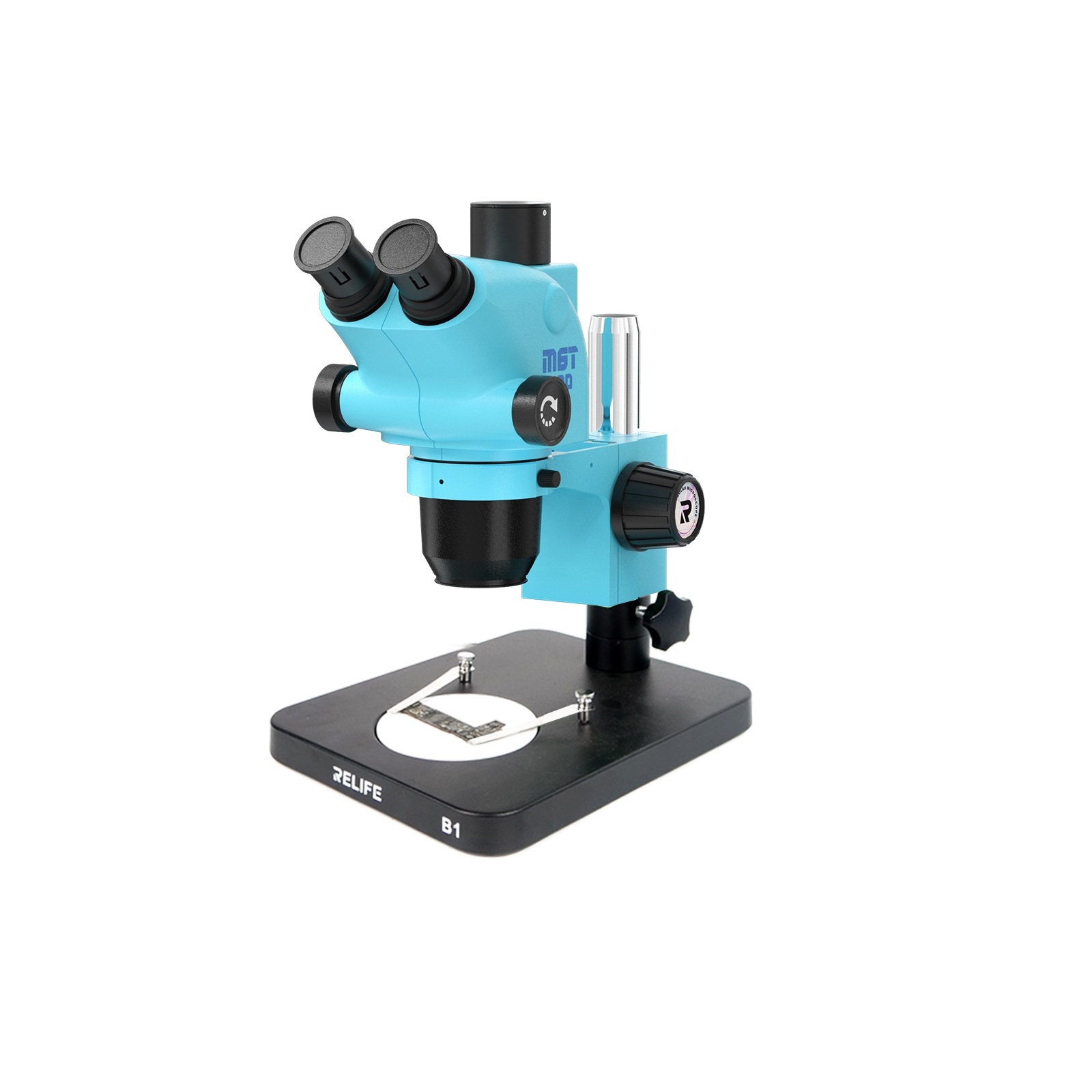 Stereo Trinocular Microscope Pcb - RL-M6T Pro-B1 Trinocular HD Stereo Microscope