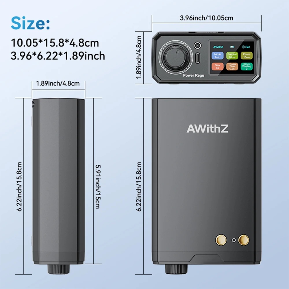 Spot Welder 18650 Battery Pack - Awithz UK3 Portable Battery Spot Welder