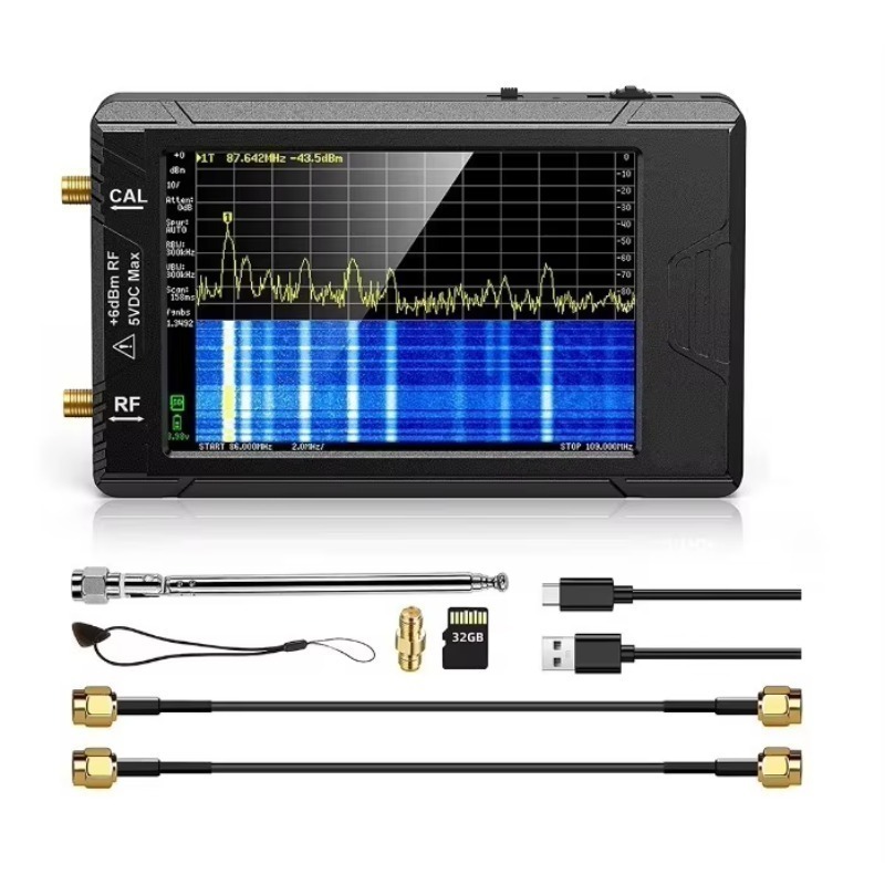 ZS-406/ZS-407 4-inch Screen Ha - đánh giá và giá Signal Generator Spectrum Analyzer