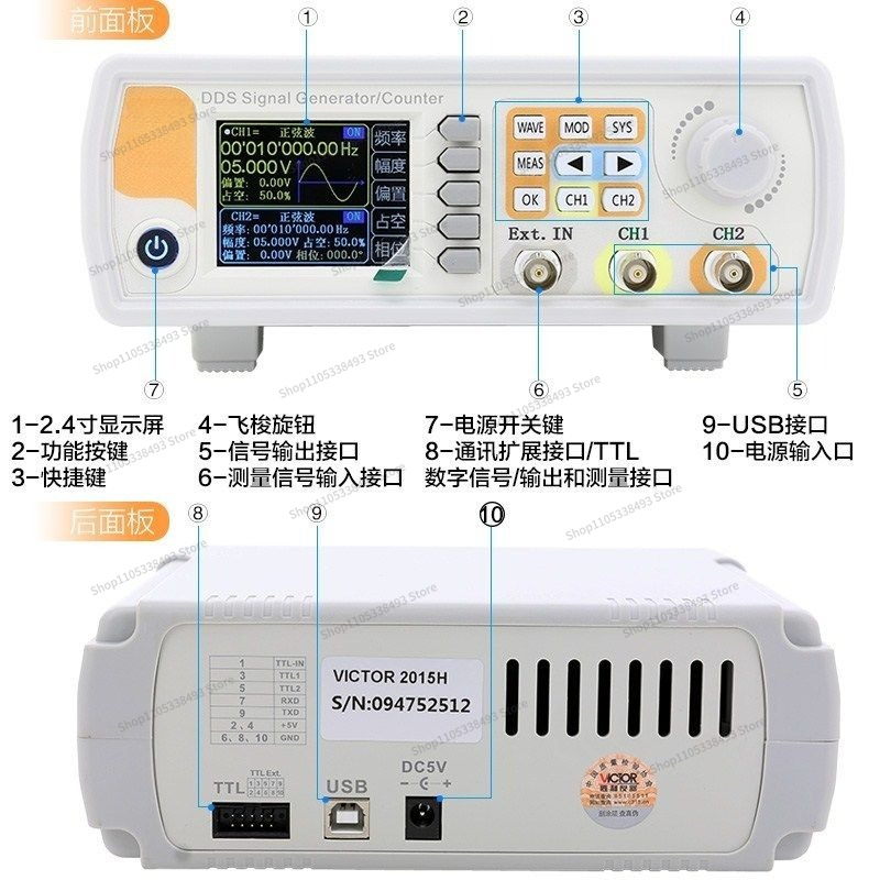 For Dual Channel Function Arbi - đánh giá và giá Function Arbitrary Waveform Generator