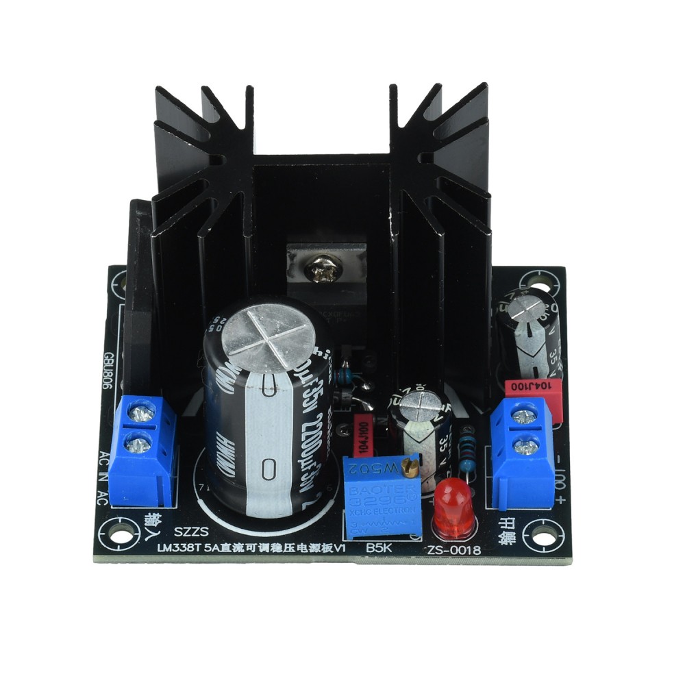LM338T Linear Adjustable Volta - đánh giá và giá Linear Lab Power Supply Adjustable