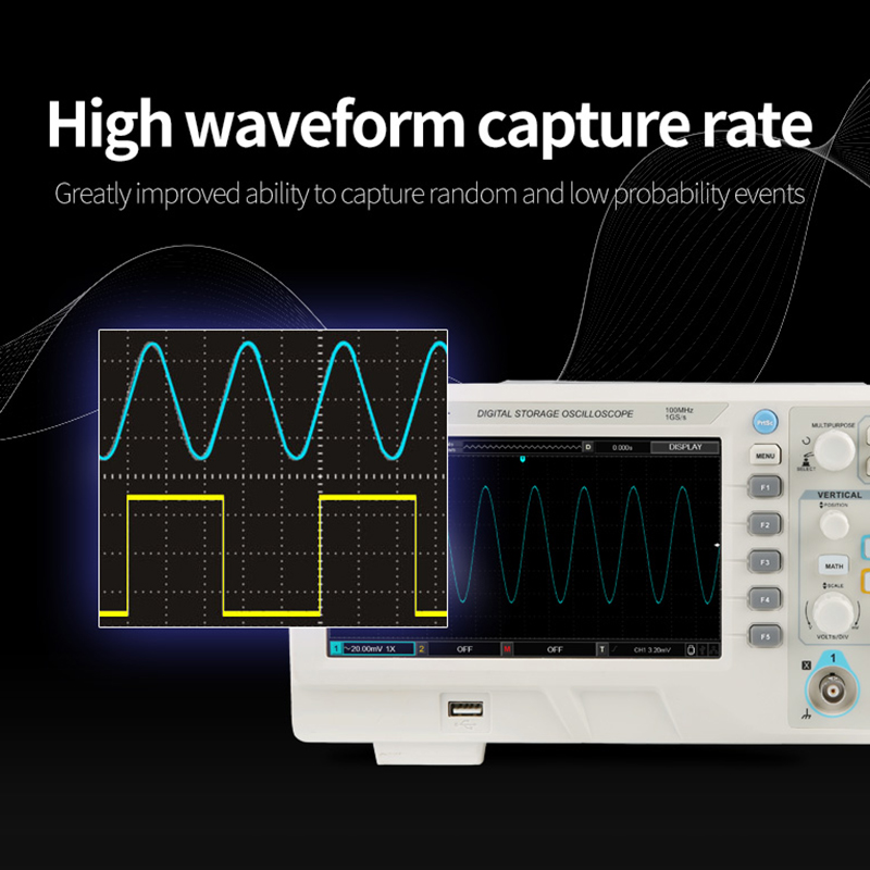 UNI-T UTD2102CEX + Lưu Trữ Kỹ  - đánh giá và giá Digital Storage Oscilloscope 100Mhz