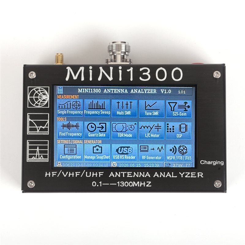 ABUI-Mini1300 4.3Inch Vector N - đánh giá và giá Signal Generator Spectrum Analyzer