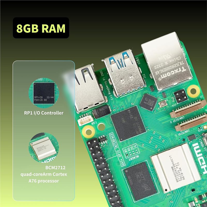 AS95-For Irasptek Starter Kit  - đánh giá và giá Raspberry Pi 5 8Gb Kit