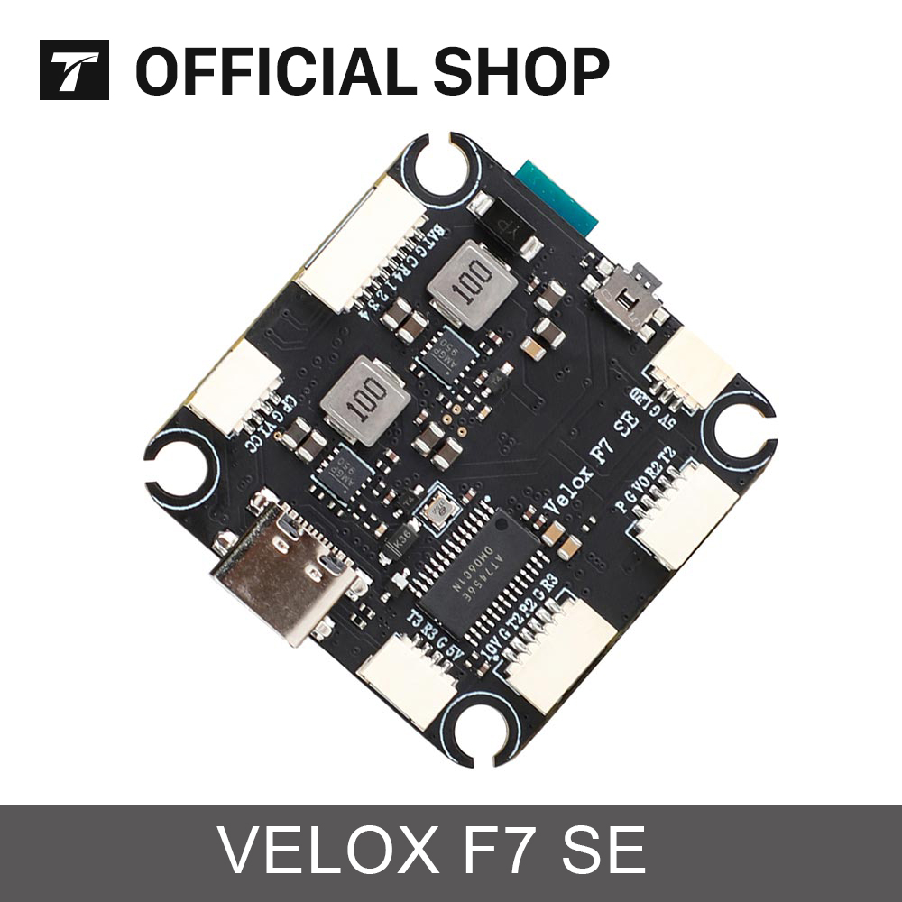 T-HOBBY Velox F7 SE 30x30 KK2. - đánh giá và giá Fpv Flight Controller F7 Stack 60A
