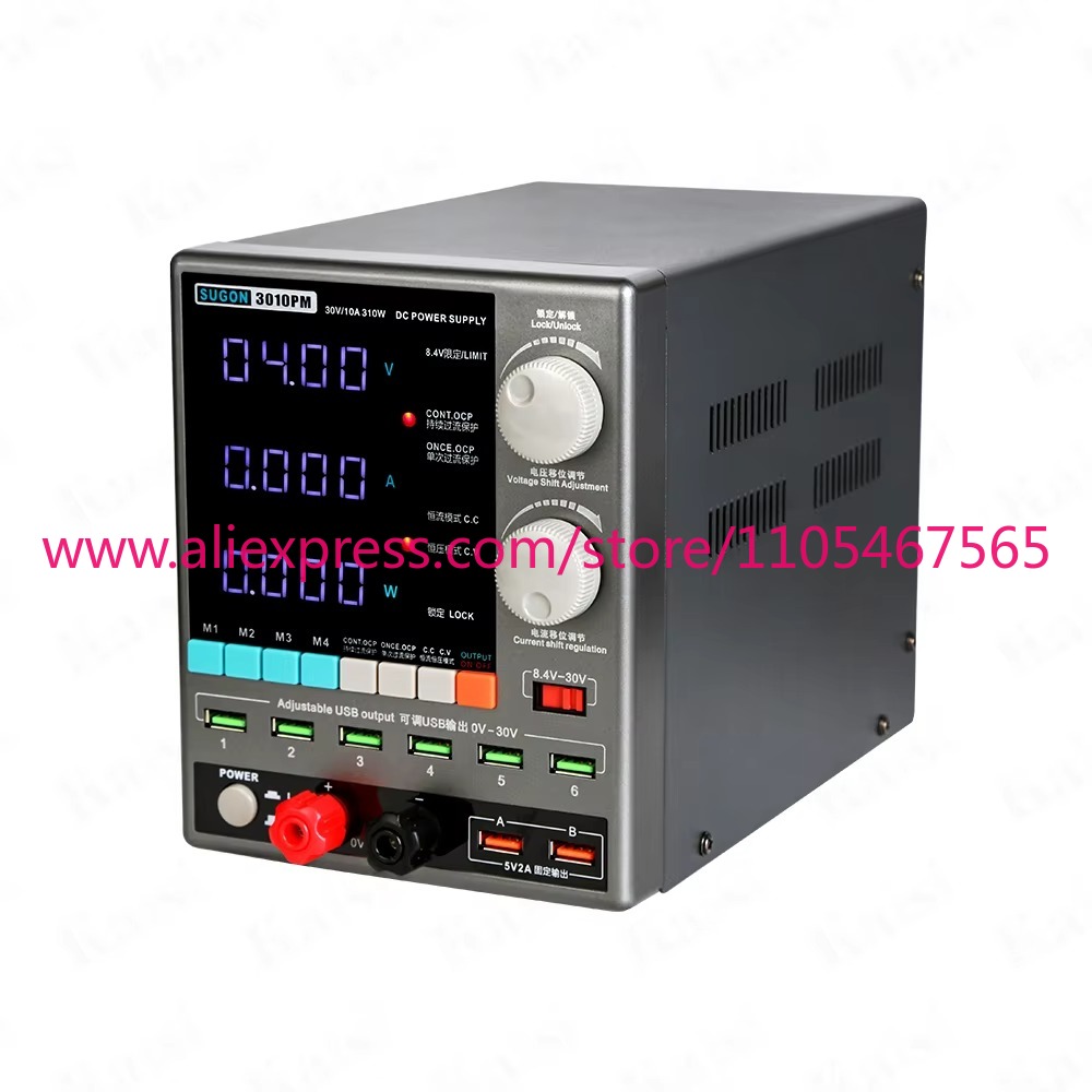 1Pcs 3010PM regulated DC power - đánh giá và giá Linear Lab Power Supply Adjustable