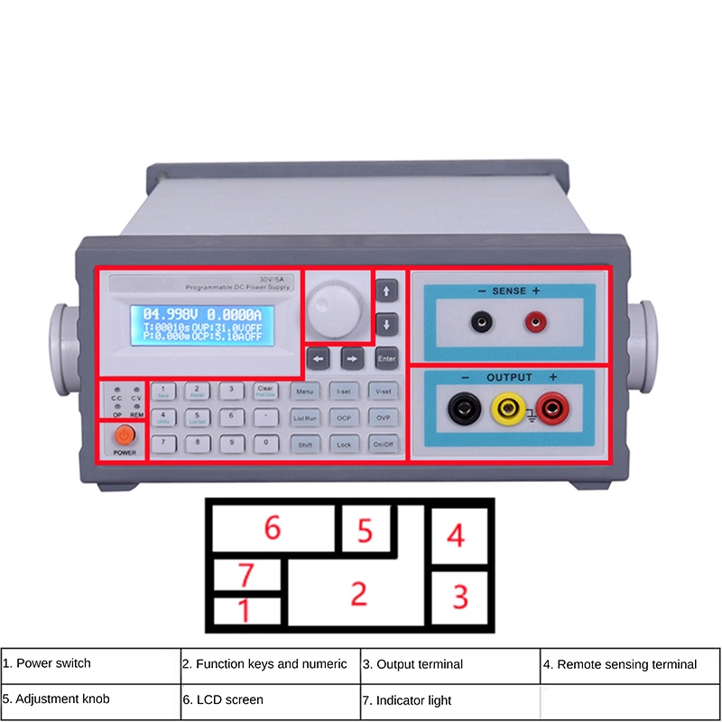 Laboratory adjustable 30V 60V  - đánh giá và giá Linear Lab Power Supply Adjustable