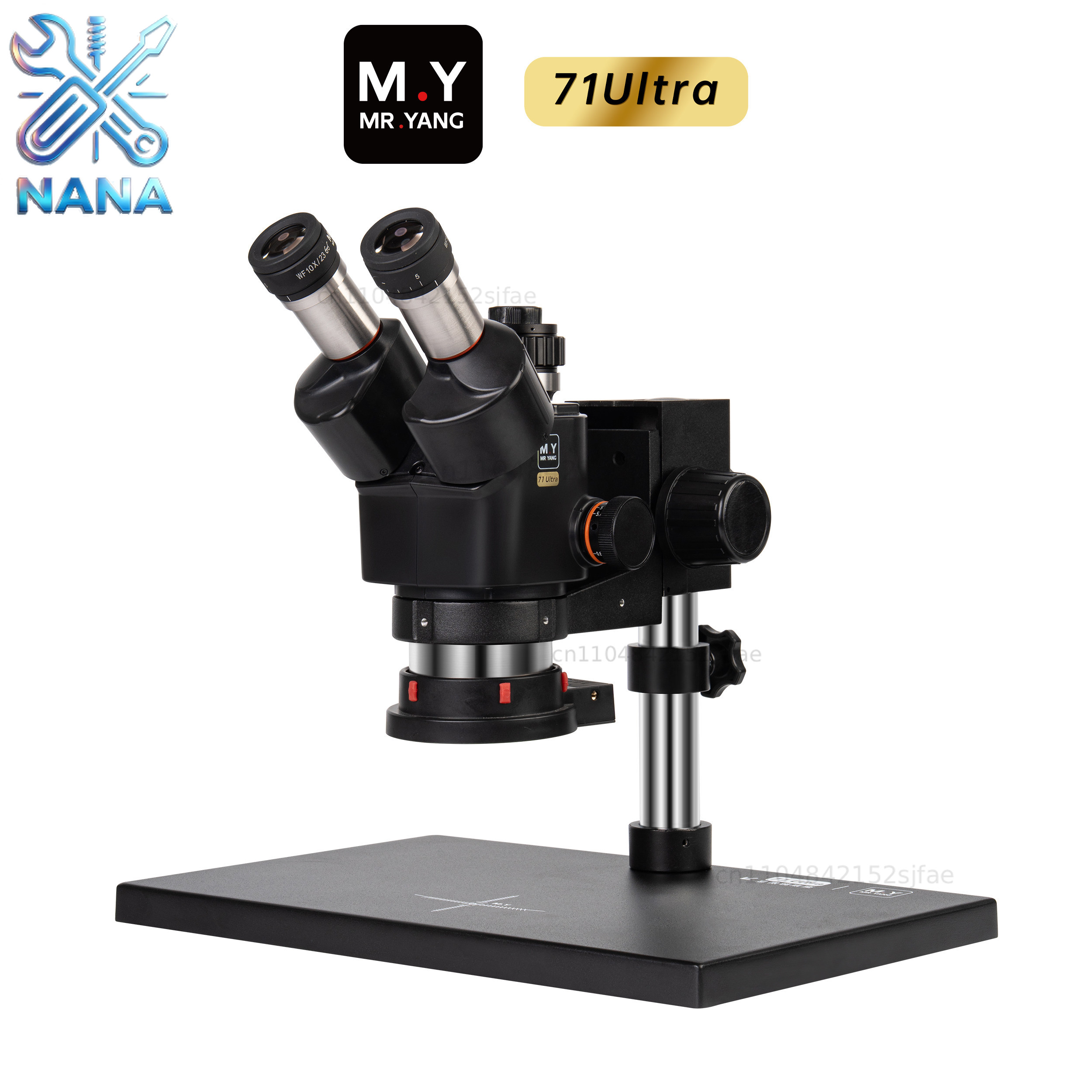 YCS MR.YANG 71 ULTRA Trinocula - đánh giá và giá Stereo Trinocular Microscope Pcb