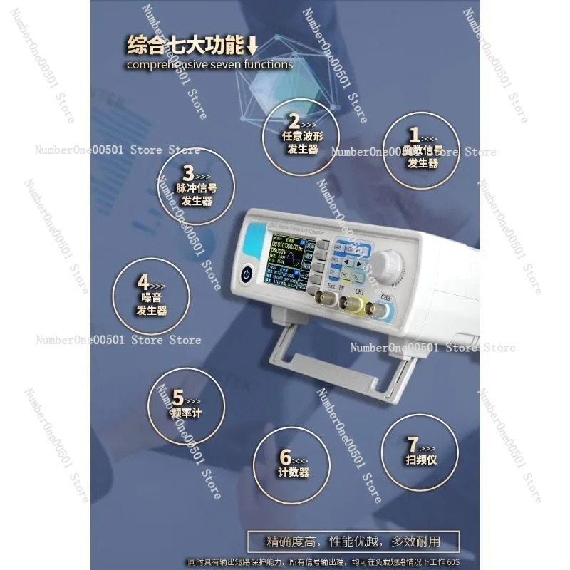 JDS6600 15/30/40/50/60MHz DDS  - đánh giá và giá Function Arbitrary Waveform Generator