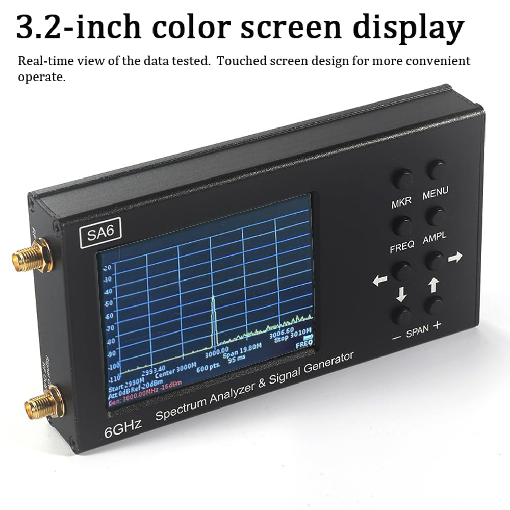 Handheld Spectrum Analyzer 35M - đánh giá và giá Signal Generator Spectrum Analyzer