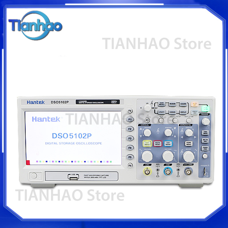 for Hantek DSO5102P Digital St - đánh giá và giá Digital Storage Oscilloscope 100Mhz