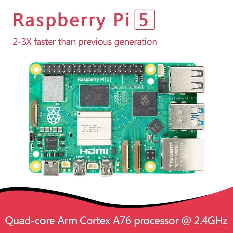 Official Original Raspberry Pi - đánh giá và giá Raspberry Pi 5 8Gb Kit