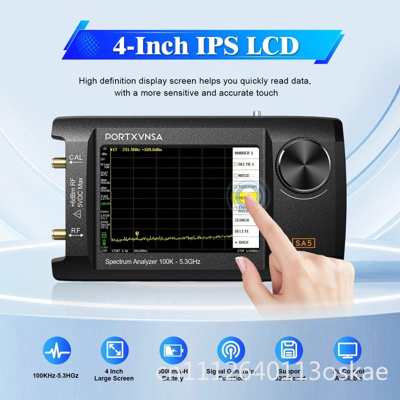 SA5 Multifunctional Handheld S - đánh giá và giá Signal Generator Spectrum Analyzer