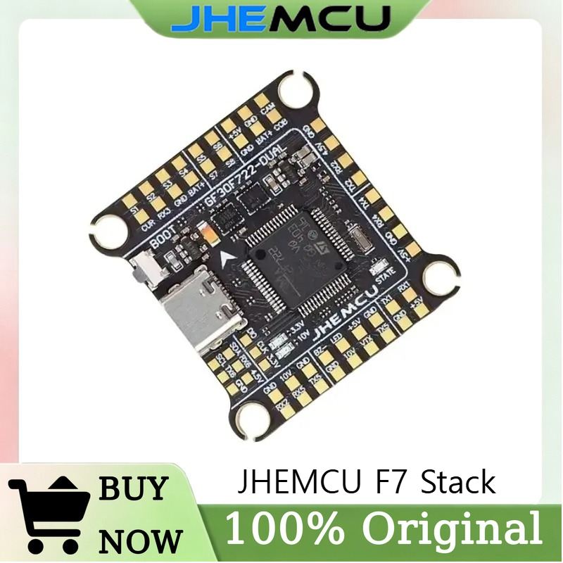 JHEMCU F7 F722 Flight Controll - đánh giá và giá Fpv Flight Controller F7 Stack 60A