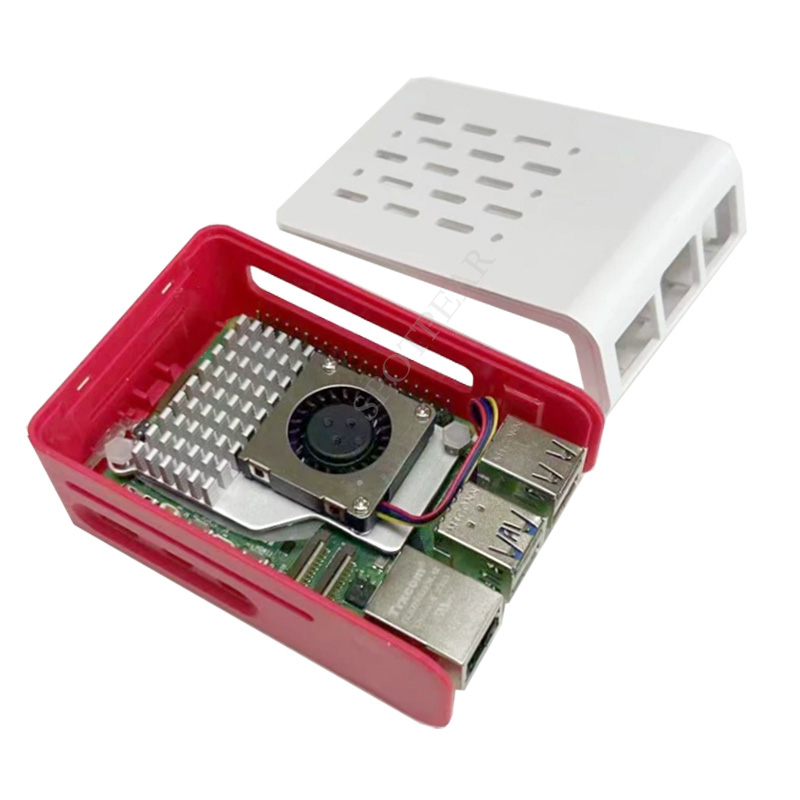 Raspberry Pi 5 Red-White cooli - đánh giá và giá Raspberry Pi 5 8Gb Kit