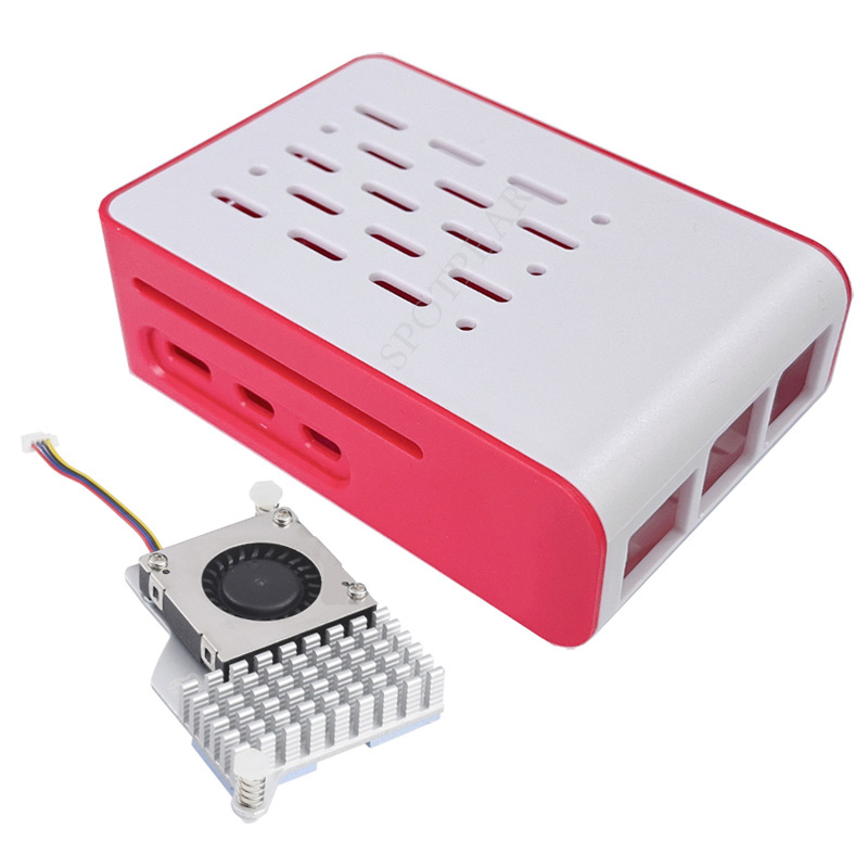 Raspberry Pi 5 Red-White cooli - đánh giá và giá Raspberry Pi 5 8Gb Kit