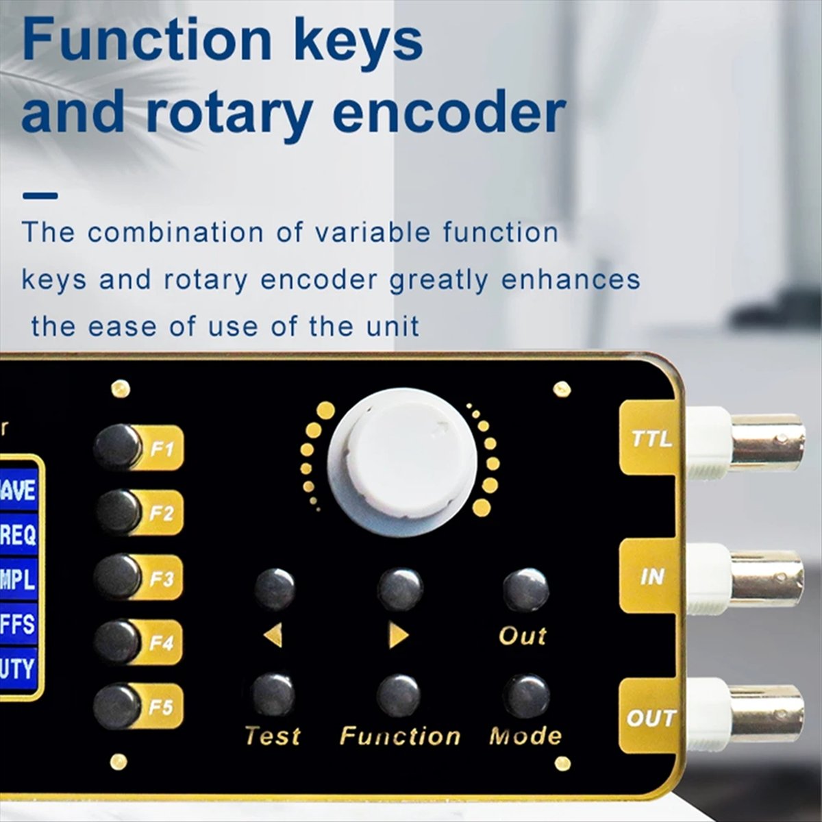M85K QLS325S 2.4 Inch DDS Func - đánh giá và giá Function Arbitrary Waveform Generator