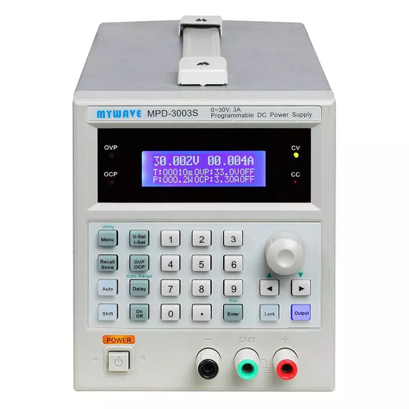 MPD-3003S Programmable Single  - đánh giá và giá Linear Lab Power Supply Adjustable
