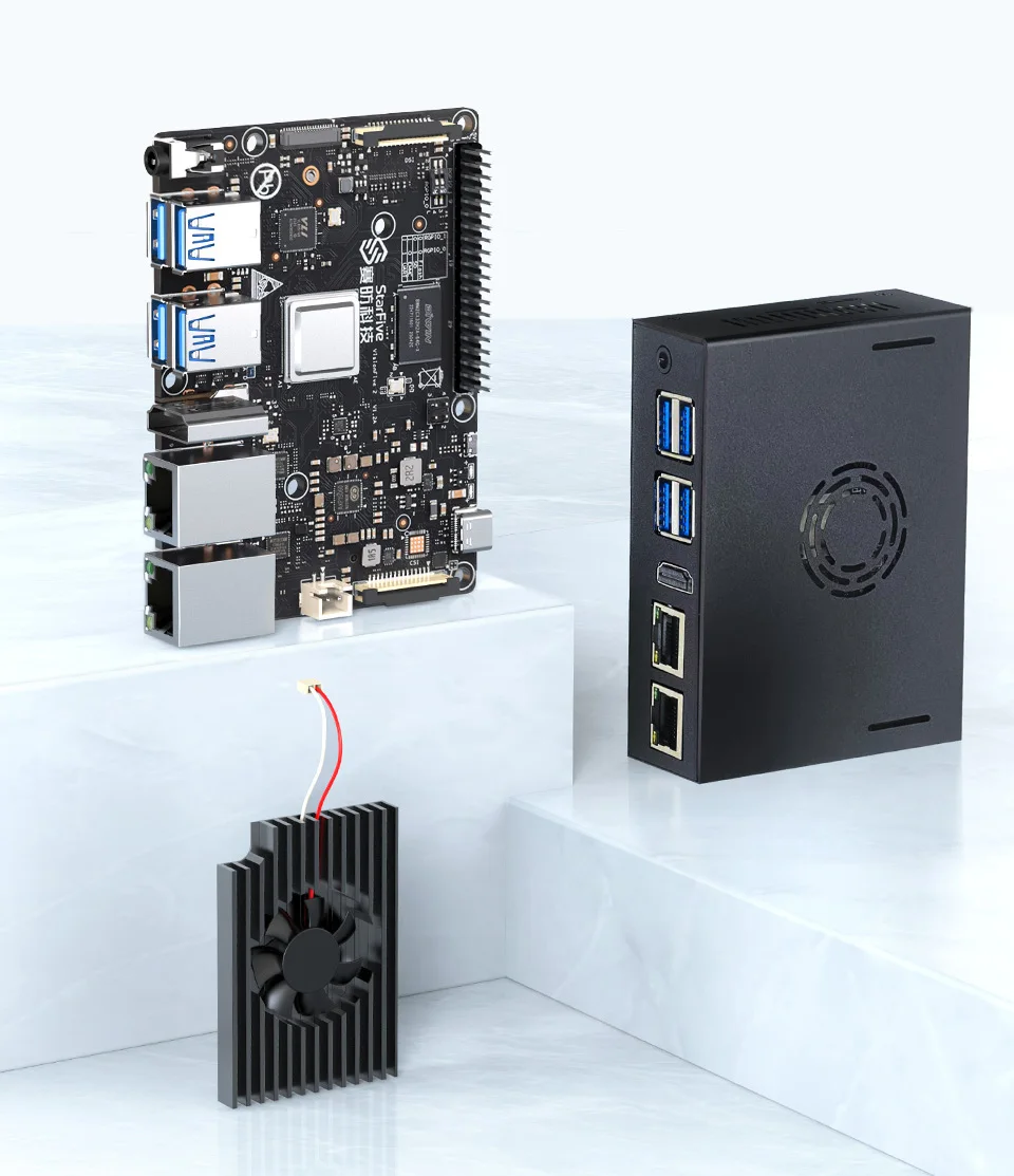 VisionFive2 8GB WiFi AI Kit RI - đánh giá và giá Raspberry Pi 5 8Gb Kit