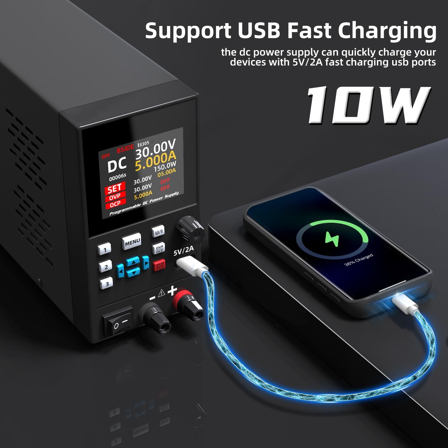 BSIDE DC Laboratory Regulated  - đánh giá và giá Programmable Dc Power Supply 30V 10A