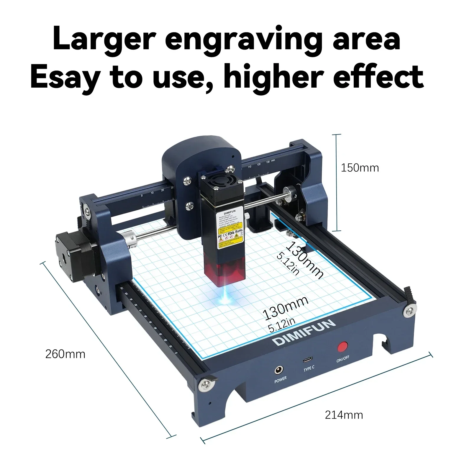 2.5/4.5W Portable Mini Desktop - đánh giá và giá Mini Laser Engraver Cnc Router