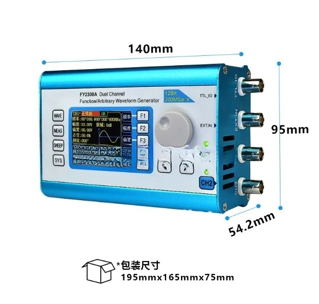 Function signal generator FY 2 - đánh giá và giá Function Arbitrary Waveform Generator