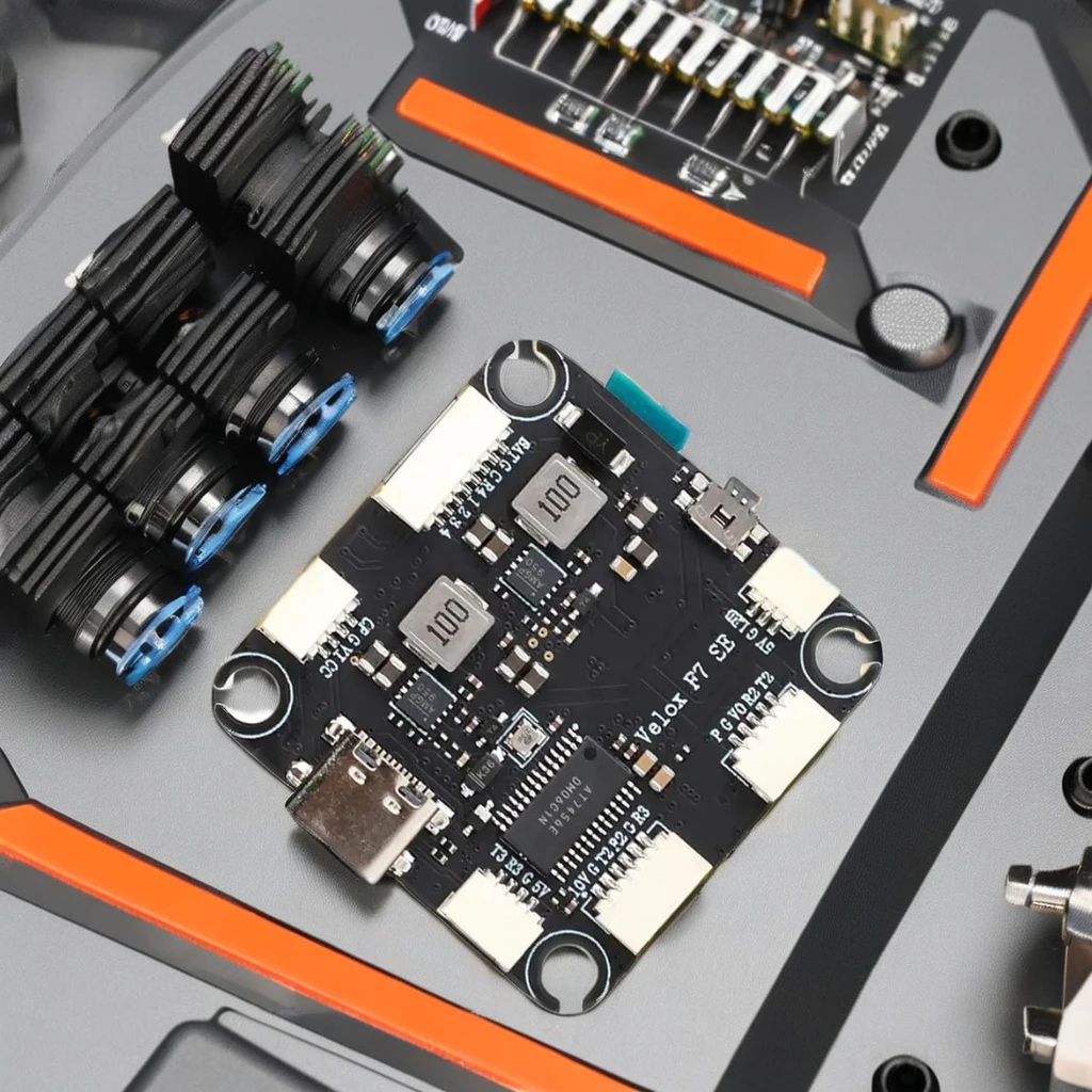 SkyDElT-HOBBY Velox F7 SE 30x3 - đánh giá và giá Fpv Flight Controller F7 Stack 60A