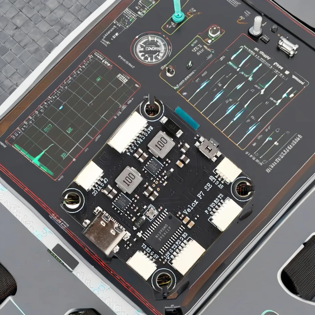 SkyDElT-HOBBY Velox F7 SE 30x3 - đánh giá và giá Fpv Flight Controller F7 Stack 60A