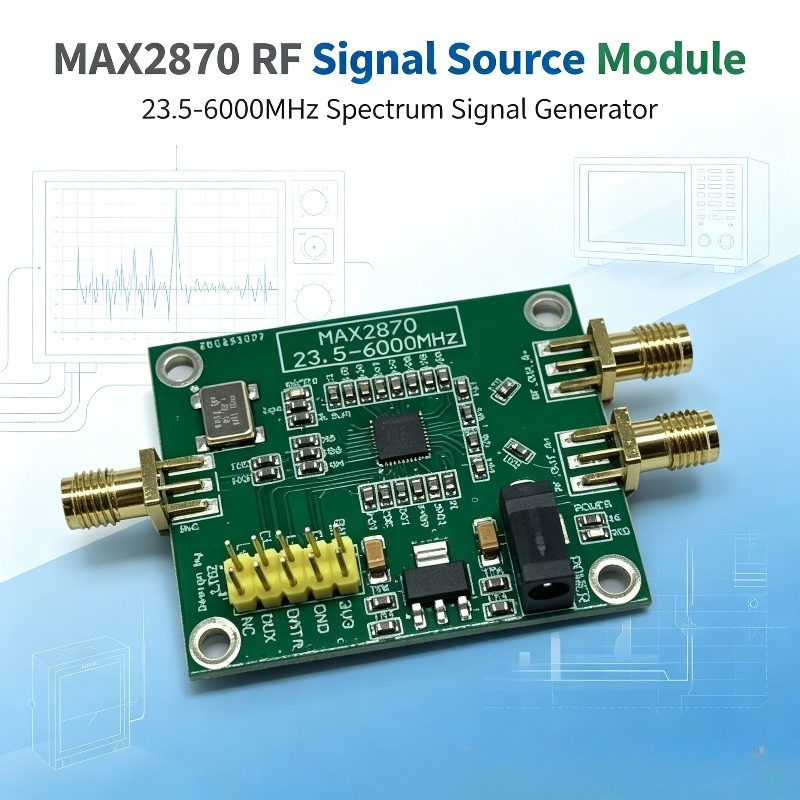 MAX2870 23.5–6000MHz RF Signal - đánh giá và giá Signal Generator Spectrum Analyzer