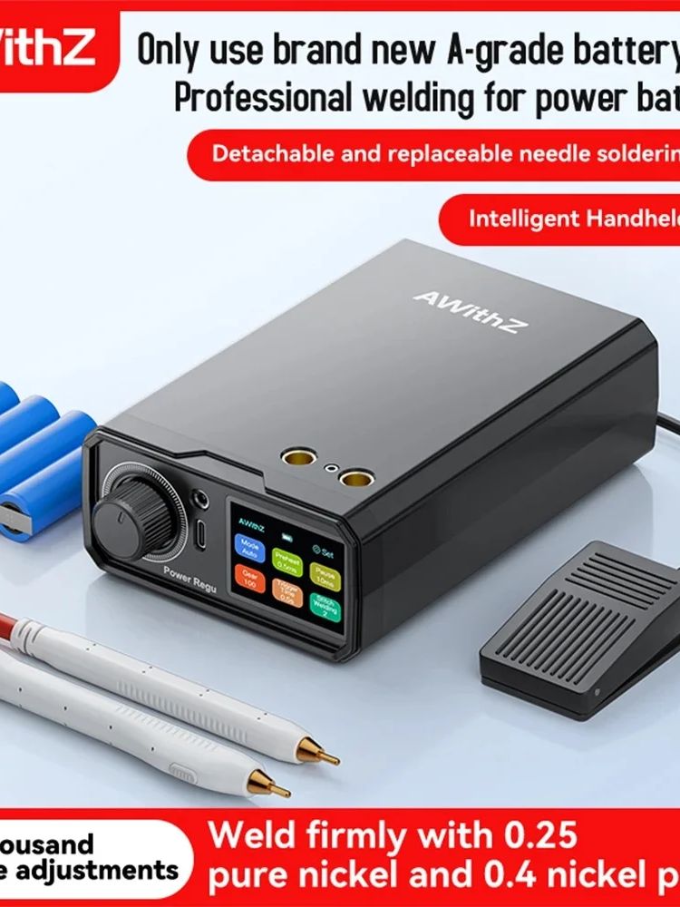 Awithz UK3 Portable Battery Sp - đánh giá và giá Spot Welder 18650 Battery Pack