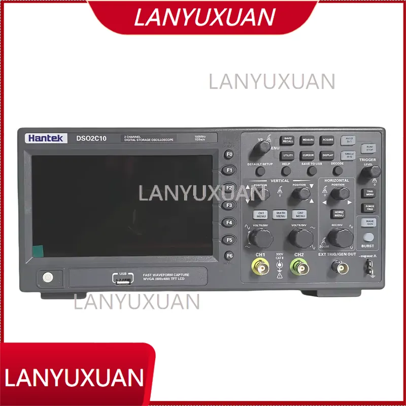 Hantek DSO2C10 Digital Storage - đánh giá và giá Digital Storage Oscilloscope 100Mhz