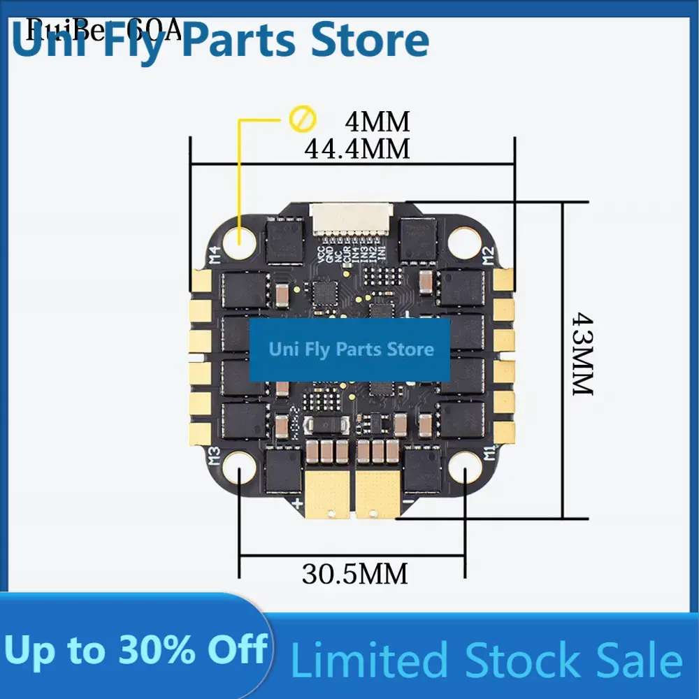UniFlyJHEMCU F7 Stack F722 Dua - đánh giá và giá Fpv Flight Controller F7 Stack 60A
