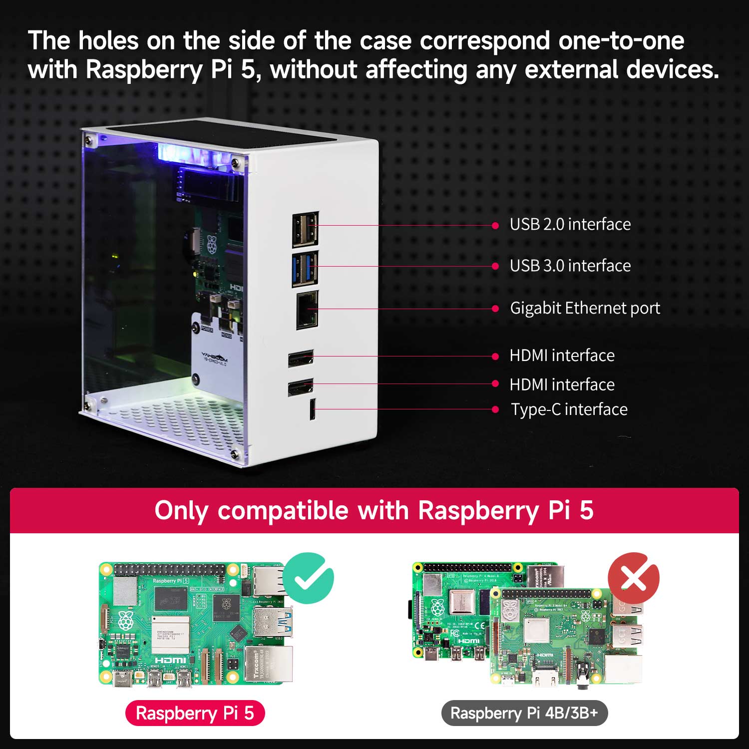 Raspberry Pi 5 Case Protective - đánh giá và giá Raspberry Pi 5 8Gb Kit