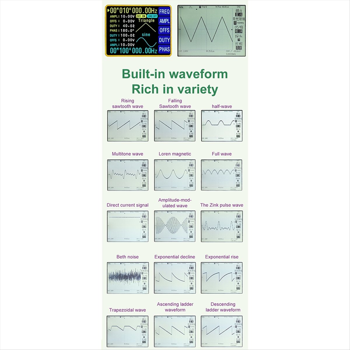 OKgood 2.4 Inch TFT DDS Functi - đánh giá và giá Function Arbitrary Waveform Generator