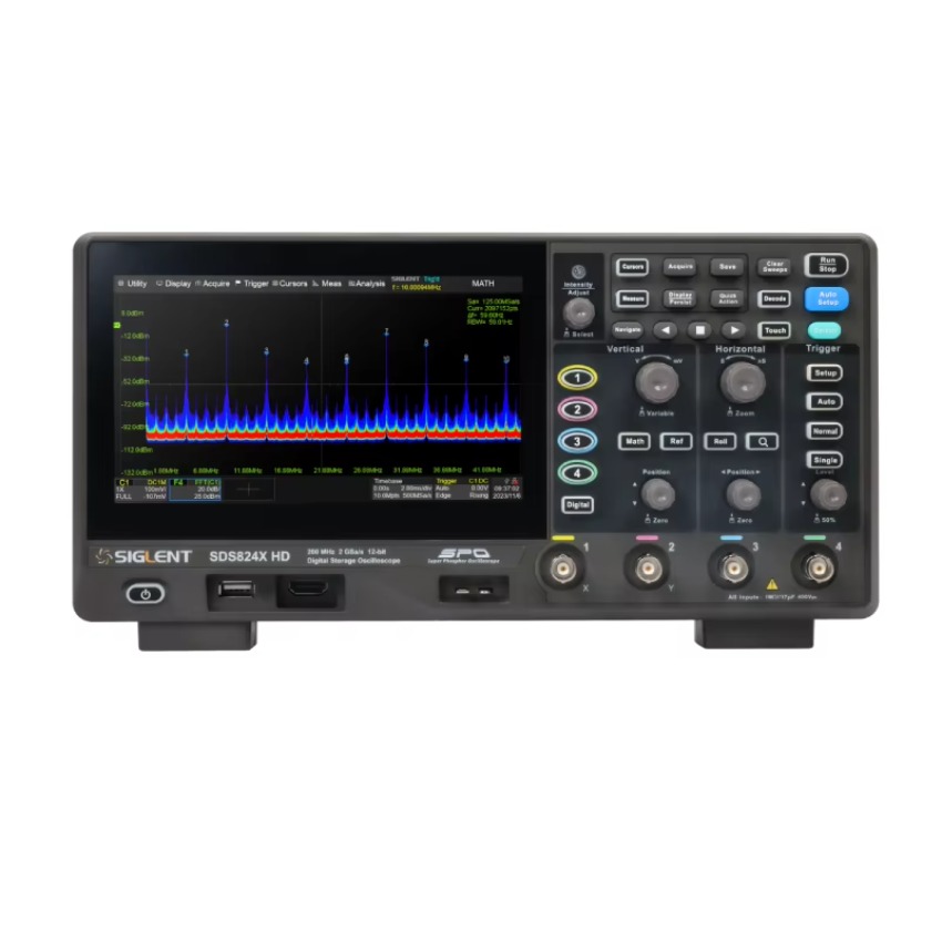 SIGLENT SDS802XHD/SDS812XHD O  - đánh giá và giá Digital Storage Oscilloscope 100Mhz
