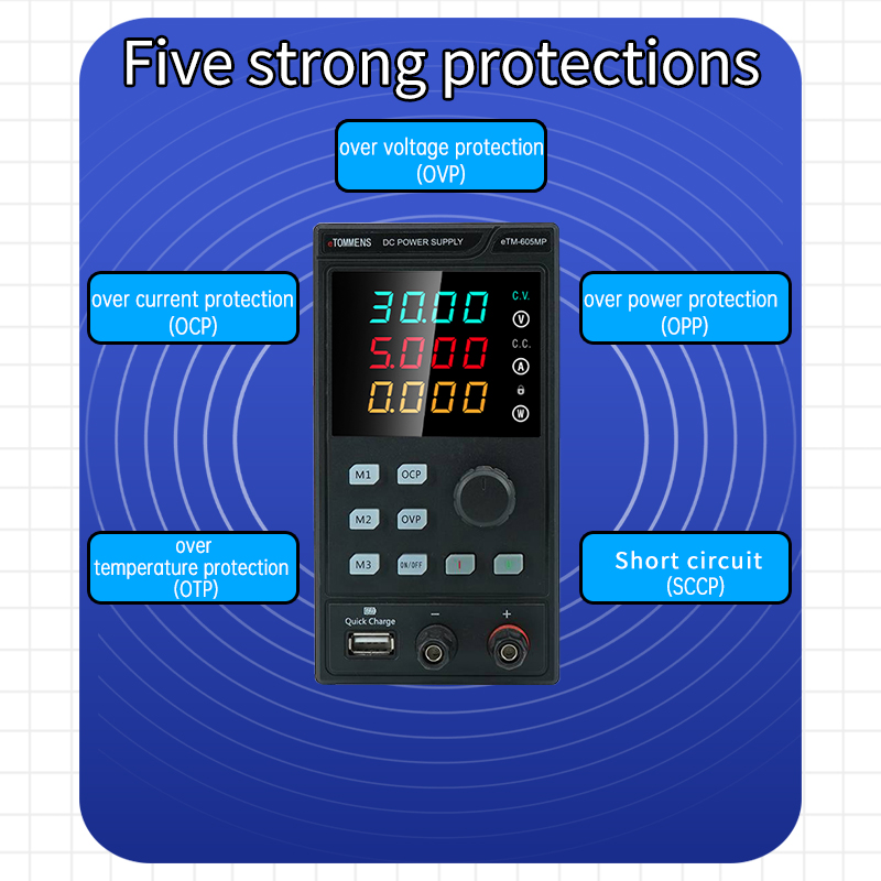 ETOMMENS 30V 10A 300W ETM-3010 - đánh giá và giá Programmable Dc Power Supply 30V 10A