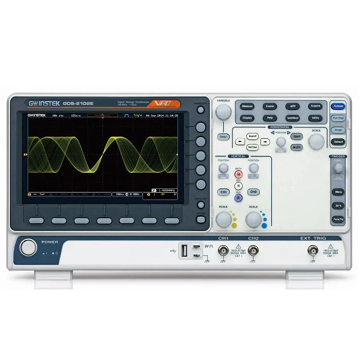 Gwinstek GDS-2000E Series GDS- - đánh giá và giá Digital Storage Oscilloscope 100Mhz