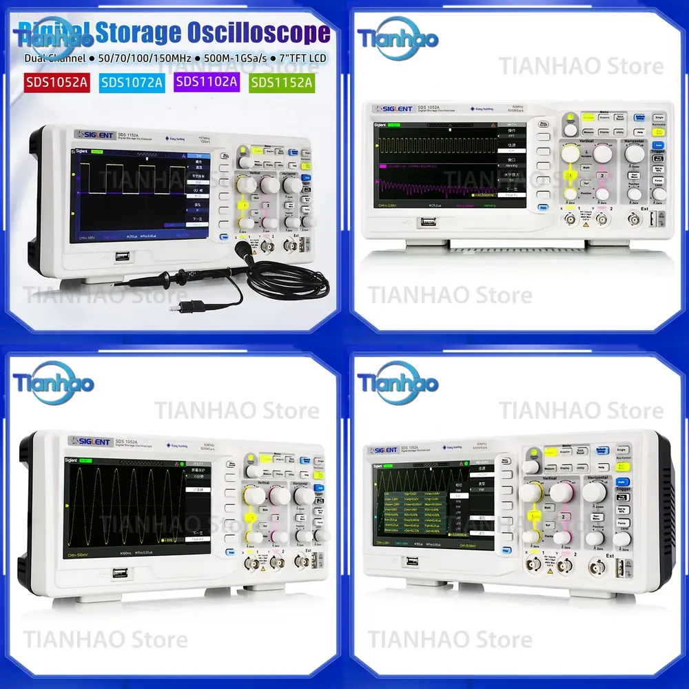 Digital Storage Oscilloscope f - đánh giá và giá Digital Storage Oscilloscope 100Mhz
